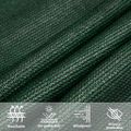 vidaXL Tieniaca plachta 160 g/m² tmavozelená 3x3x3 m HDPE
