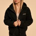 Dámska bunda Hoodie Bliss Black - BeastPink, veľkosť XS, veľkosť oblečenia XS