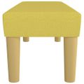 vidaXL Lavička zelená 100x30x30 cm látka