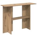 vidaXL Konzolový stôl Dub artisan 100 x 30 x 75 cm Kompozitné drevo