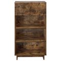 vidaXL Skriňa na topánky 48 x 38 x 87,5 cm Kompozitné drevo Dymový dub