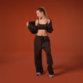 Dámska mikina Zip-Up NEO Mocha - GymBeam, veľkosť M, 40.3% modal, 39.8% cotton, 15.2% polyester, 4.7% elastane