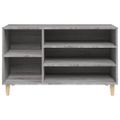 vidaXL Botník sivý dub sonoma 102x36x60 cm spracované drevo