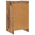vidaXL Nočné stolíky Staré drevo 40 x 36 x 70 cm Kompozitné drevo