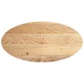 vidaXL Stolová doska 120x60x4 cm dubový masív oválny
