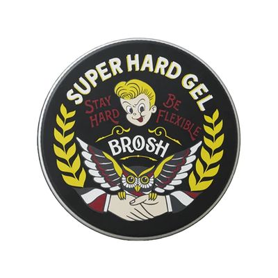Silný gél na vlasy BROSH Mini Super hard gel 70 g