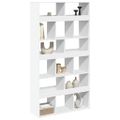 vidaXL Deliaca stena biela 100x33x187,5 cm kompozitné drevo