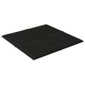 vidaXL Nástenné panely 12 ks čierne 30x30 cm zamatové 1,08 m²