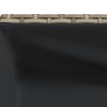 vidaXL Záhradné kvetináče s policou 2ks sivé 70x28x70 cm polyratan