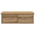 vidaXL nástenná skriňa Artisan Dub 60x26x18,5 cm Konštrukčné drevo