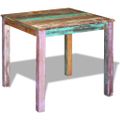 vidaXL Jedálenský stôl, recyklovaný masív 80x82x76 cm