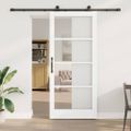 vidaXL Posuvné dvere ORKDAL Biela 93 x 211 cm