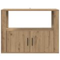 vidaXL Servírovacia skriňa dub artisan 80 x 30 x 60 cm