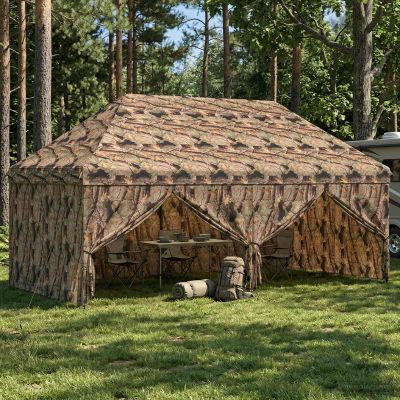 vidaXL Prístrešok s vyťahovaním so 4 bočnými stenami 3 x 6 m
