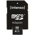 INTENSO Micro SDHC karta 4GB Class10