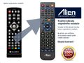 Diaľkový ovládač ALIEN GoGEN DVB 132 T2 PVR
