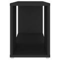 vidaXL TV skrinka, čierna 60x24x32cm, drevotrieska