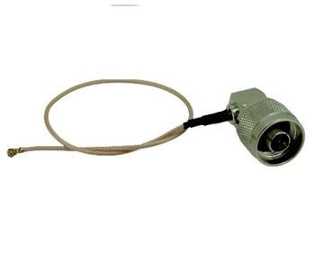 Pigtail pre mini PCI - RG178U U.FL - N male uhlový