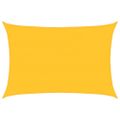 vidaXL Tieniaca plachta 160 g/m² obdĺžniková žltá 5x7 m, HDPE