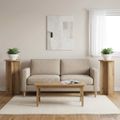 vidaXL Stojan na rastliny 2 ks Dub artisan 40 x 40 x 80 cm