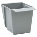 vidaXL Kvetinové boxy pre euro palety 12 ks Svetlosivá 14 x 9 x 9,5 cm