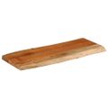 vidaXL Stolová doska 80x40x3,8 cm obdĺžnik akáciový masív živá hrana