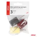 Sada mini leštiacich hubiek AMIO-03716