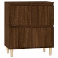 vidaXL Komoda hnedý dub 60x35x70 cm spracované drevo