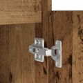 vidaXL Stôl staré drevo 86x49x76 cm kompozitné drevo