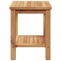 vidaXL Konferenčný stolík Hnedá 50 x 35 x 45 cm Husté teakové drevo