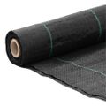 vidaXL Membrána proti burine čierna 4x10 m PP