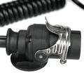 Propojovací spirálový EBS kábel 7pin TRAILER CABLE 14, 24V, 3,5m SIXTOL