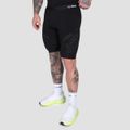 Seamless šortky Static Black - GymBeam, veľkosť L