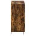 vidaXL Skriňa na topánky HAARLEM 59,5 x 39,5 x 89,5 cm Dymový dub