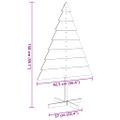 vidaXL Drevený vianočný stromček na dekoráciu 150 cm drevený masív
