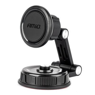 Držiak na telefón magnetický otočný AMiO-04144