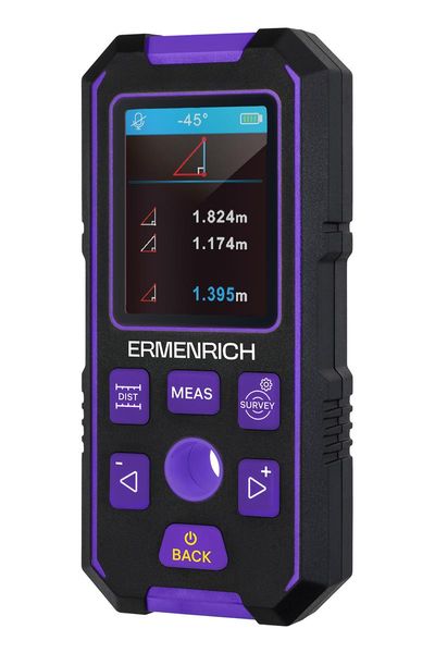 Detektor kovov a elektrických vedení Ermenrich Ping SM90 Fialový