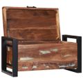 vidaXL Úložné truhlice Viacfarebný 60 x 30 x 30 cm Recyklovaný masív