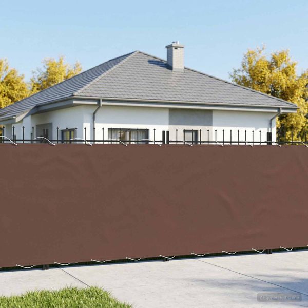 vidaXL Záclona na balkónové súkromie 150 x 500 cm Textil s PU povlakom