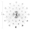 vidaXL Nástenné hodiny s pohonom Quartz moderný dizajn 50 cm
