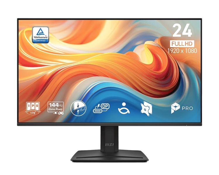 MSI Pro/MP242 E14C/23,8''/IPS/FHD/144Hz/1ms/Čierna/3R