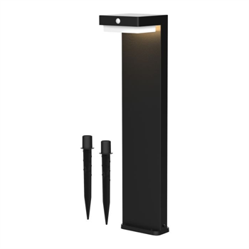 Vonkajší solárny stĺpik s PIR ORNO Adviti SL/R-5/B, WILLOW LED 4,5 W, 400lm, IP44, 4000K, 2000mAh, čierne Venkovní solarní sloupek s PIR ORNO Adviti SL/R-5/B, WILLOW LED 4,5W, 400lm, IP44, 4000K, 2000mAh, černé