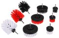 Sada kartáčov na vrtačku pre čistenie auta CAR DETAILING DRILL BRUSH 9, 9 ks SIXTOL