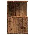 vidaXL Nočné skrinky 2 ks Old Wood 35x35x55 cm Engineered Wood