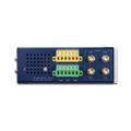 Planet dual 5G/LTE bezpečnostní brána, 2x WAN + 3x LAN, DI/DO, GPS, WiFi, DIN, IP30, -45/+75°C, dual 9-54VDC Bezpecnostní brána, 3x LAN, 1x LAN/WAN, 1x WAN, 5G NR, LTE, GPS, 2x SIM slot, Wi-Fi, DIN, IP30, -40 až +75°C, dual DC 9-54V