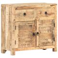 vidaXL Komoda 70x30x68 cm masívne mangovníkové drevo