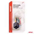 Integrovaný konektor samec ISO CCA 13PIN 5A 12V AMiO-04445
