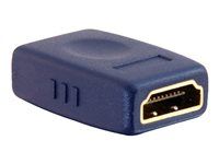 Spojka HDMI - HDMI so zdierkami (female) do HDMI so zdierkami (female) - modrá