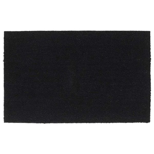 vidaXL Rohožka čierna 50x80 cm všívané kokosové vlákno
