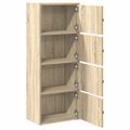 vidaXL Knižnica dub sonoma 40x24x102 cm kompozitné drevo
